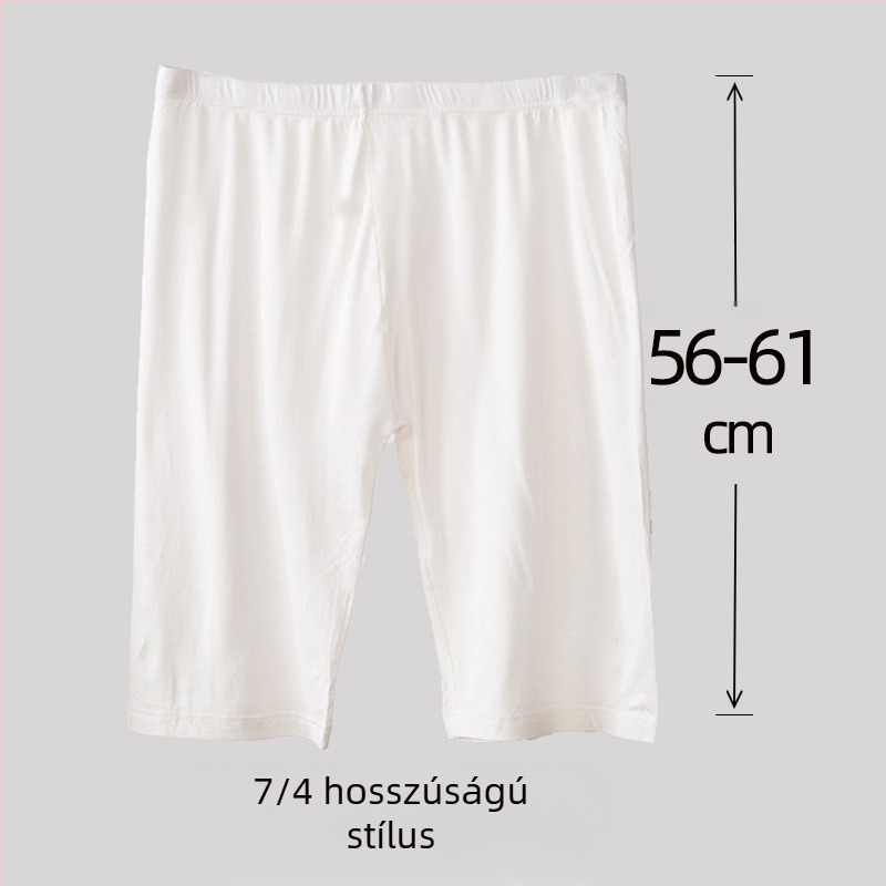 Női viszkóz csipkés biztonsági rövidnadrág középmagas derekú, pamut belső, gyors szárítás