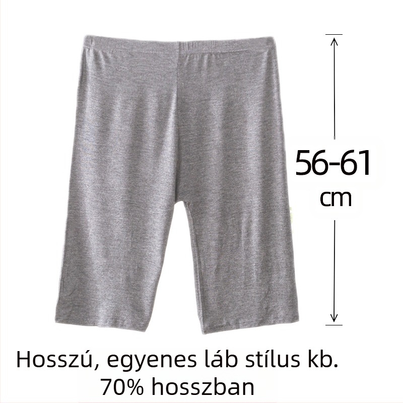 Női viszkóz csipkés biztonsági rövidnadrág középmagas derekú, pamut belső, gyors szárítás