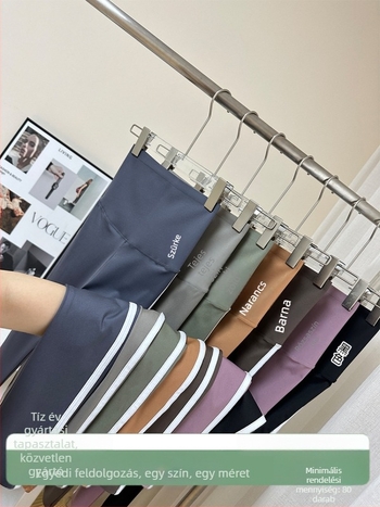 Női Barbie Shark nadrág, rugalmas, szűk, 3/4 hossz, csípőemelő hatás, nylon sport yoga nadrág