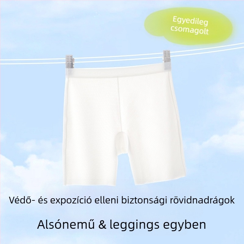 Lányok Class A biztonsági alul-alsó rövidnadrág, Ice Silk anyag, Nylon 72%, 8 év feletti gyermekeknek (140 cm felett), Nyár 2025