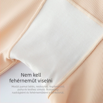 Öt pontból álló jégselyem biztonsági leggings nőknek, fehérnemű nélkül, védelem a kivillanás ellen, nem gyűrődik, antibakteriális pamut bélés, hastámasz, szoros szabás