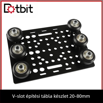 Dotbit V-slot lineáris szerelés készlet 3D nyomtatóhoz – fém, lineáris V-slot rendszer, univerzális kompatibilitás a V-groove platformmal
