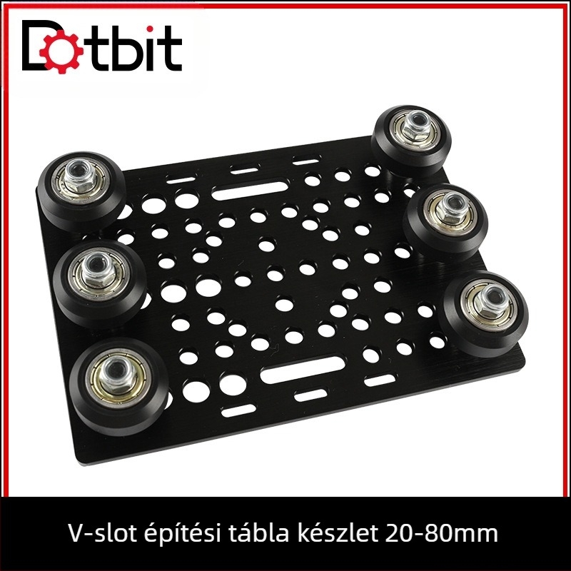 Dotbit V-slot lineáris szerelés készlet 3D nyomtatóhoz – fém, lineáris V-slot rendszer, univerzális kompatibilitás a V-groove platformmal