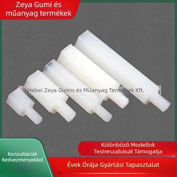 Nylon rúd csap a csatlakozókhoz – Anyag: Nylon; Műanyag alkatrészek; Márka: 0083/Zeya; Gyártó: Jing County; Termék specifikációk: Kvalifikált; ISO 9001