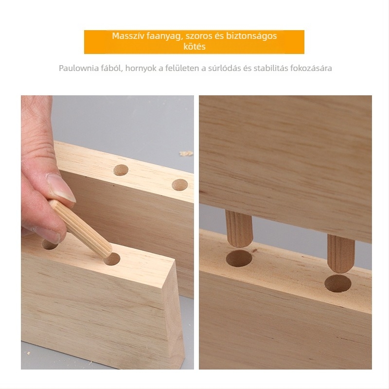 New Wu Tools Lotus fa mortise rúd, 6–10 közötti használatra, metrikus hüvely, 6-8-10