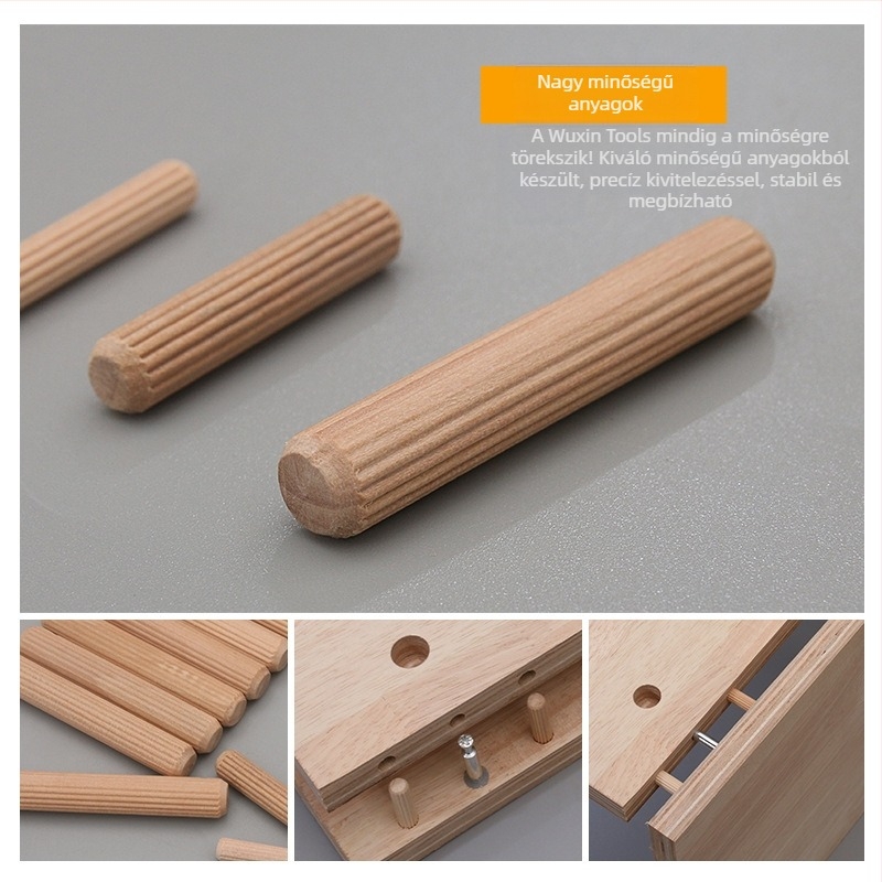 New Wu Tools Lotus fa mortise rúd, 6–10 közötti használatra, metrikus hüvely, 6-8-10