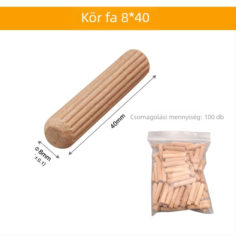 New Wu Tools Lotus fa mortise rúd, 6–10 közötti használatra, metrikus hüvely, 6-8-10