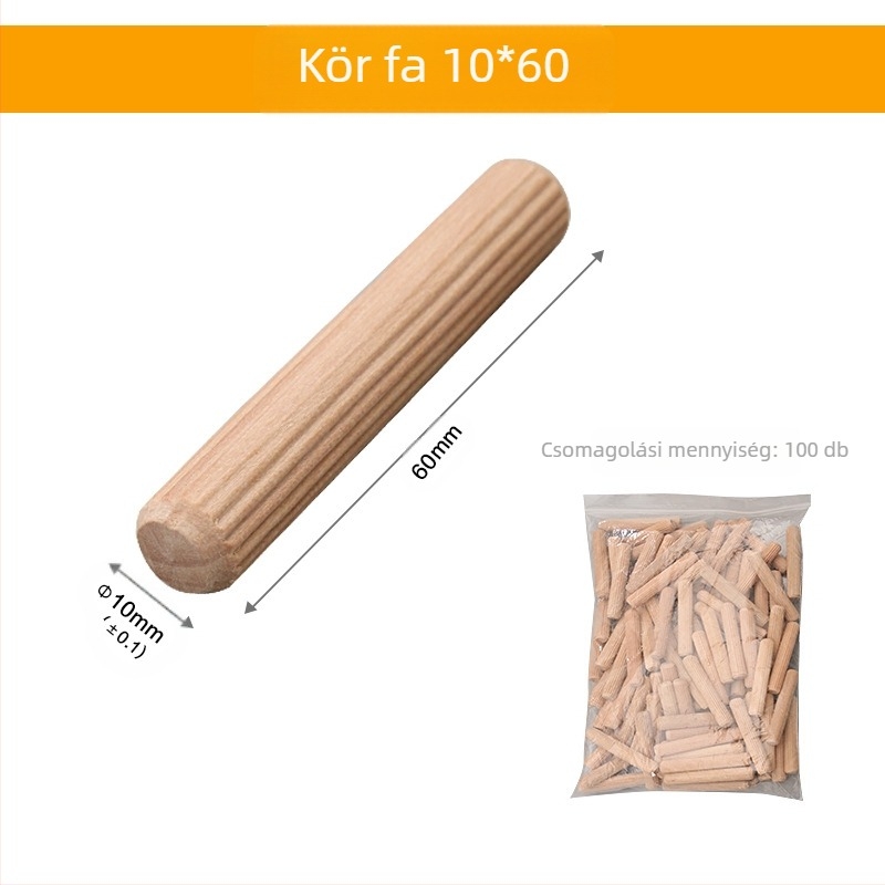 New Wu Tools Lotus fa mortise rúd, 6–10 közötti használatra, metrikus hüvely, 6-8-10