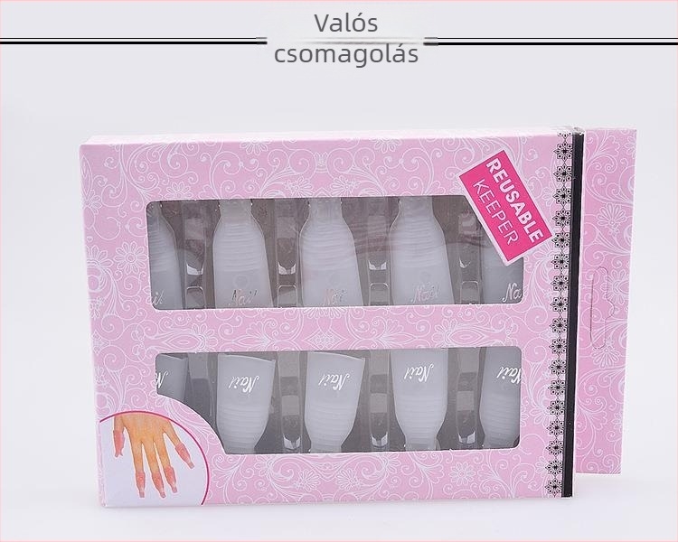 Köröm eltávolító klipek készlet, Armor-removal sleeve modell, 72 g nettó tömeg, 10 dobozos csomagolás