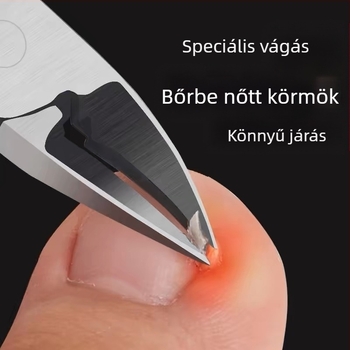 Körömvágó műanyag fogantyúval és rozsdamentes acélból, háztartási használat, Guangdong eredet, hazai márka, nem importált