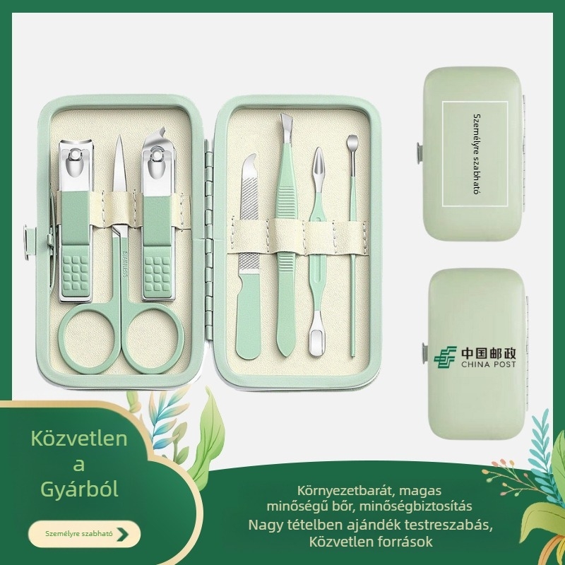 Körömvágó szerszámkészlet rozsdamentes- és szénacél konstrukcióval (OEM)