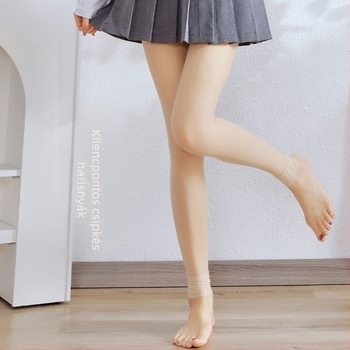 Vádliig érő harisnya, 100% általános célú anyag, egyszerű stílus, nőknek, négy évszakos használatra