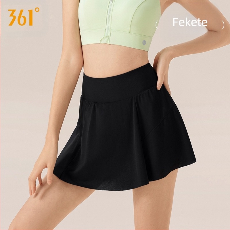 361 márkájú jóga szoknya — sokoldalú fedőszoknya jóga/teniszhez, csípőfedés, virágos petál dizájn, diszkrét (Brand: 361; Szezon: Nyár 2024; Típus: Jóga/tenisz fedőszoknya)