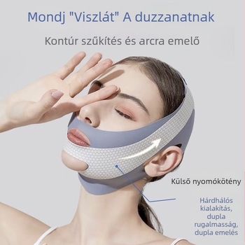 Grafénes alvómaszk távoli infravörös hatással a teljes arc liftinghez, nem elektromos, egy darabból készült, varrat nélküli burkolat