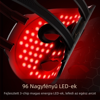 Fotonfényes szépségmaszk a bőr regenerálására és ragyogására, 3 fokozat, 2023-as megjelenés