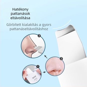 RNW kettős fejű mitesszer-eltávolító eszköz arcbőrápoláshoz, kézi, sokoldalú szépségápolási eszköz