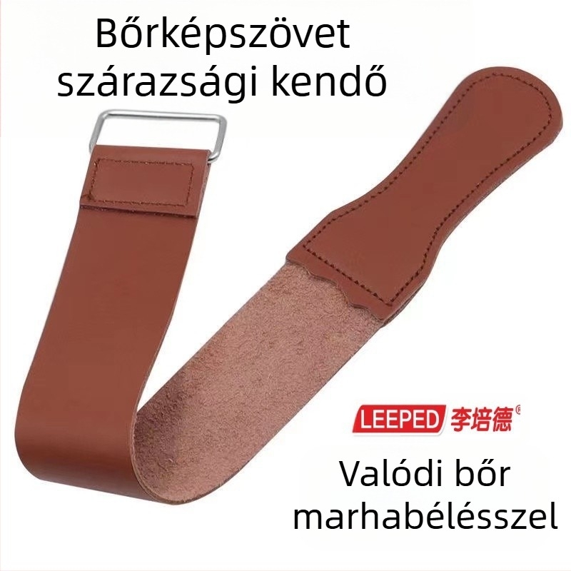 Li Peide (Whetstone) borotvaélező bőrszíj – bőr szíj élezéséhez, testreszabható feldolgozás, magáncímke elérhető