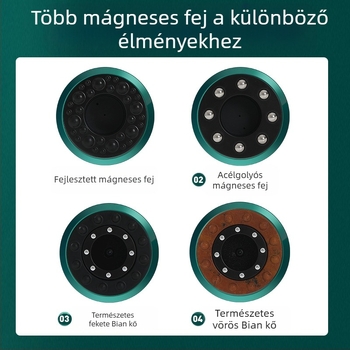 Intelligens negatív nyomású köpölyöző és masszázs készülék egy gombnyomásos kilazítással, 4. fokú szívás, ABS test, DS-A300, 1800 mAh, 38–50°C