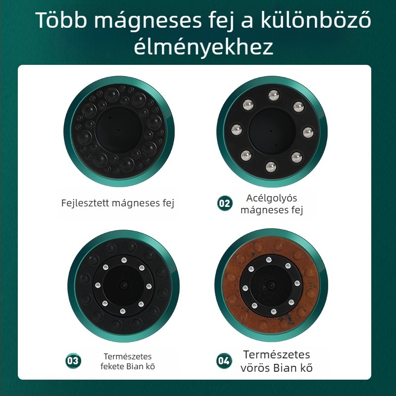 Intelligens negatív nyomású köpölyöző és masszázs készülék egy gombnyomásos kilazítással, 4. fokú szívás, ABS test, DS-A300, 1800 mAh, 38–50°C