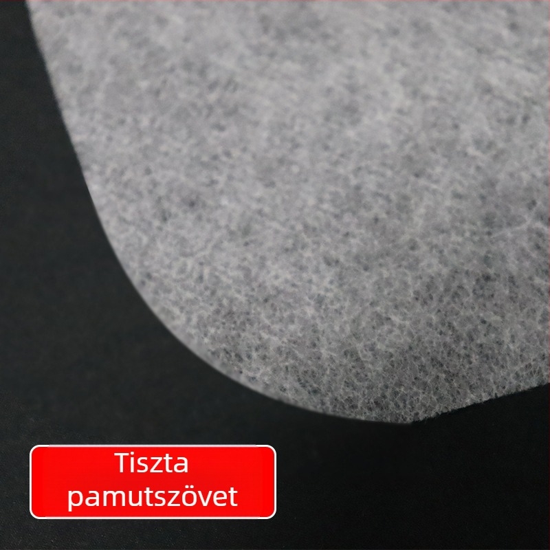 Egyszer használatos, nem szövött masszázságy fej- és nyaktámasz törölköző, U-alakú nyílással, univerzális illeszkedés, 27 g vastagság, csúszásmentes