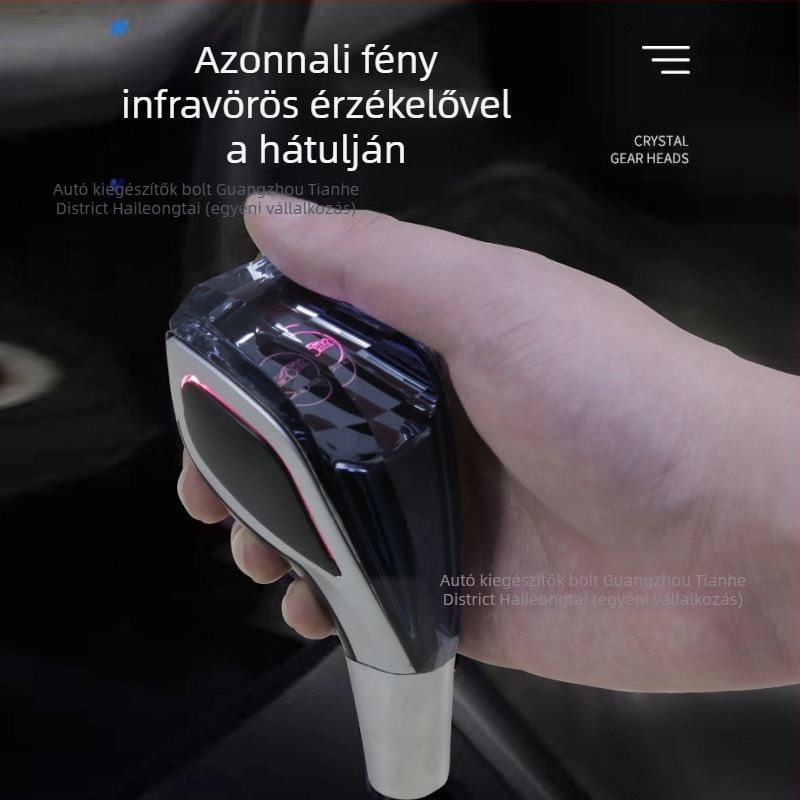 JINQING 167 univerzális világító kristály váltókar gomb