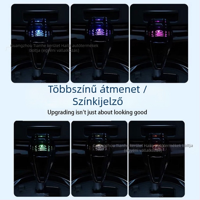 JINQING 167 univerzális világító kristály váltókar gomb