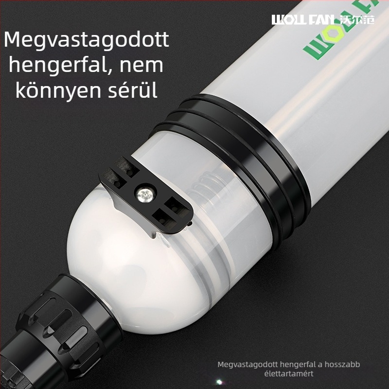 Tűcsöves olajkivonó – kettős használatú töltés és pumpálás – Wallfan ABS műanyagból, autó-karbantartáshoz