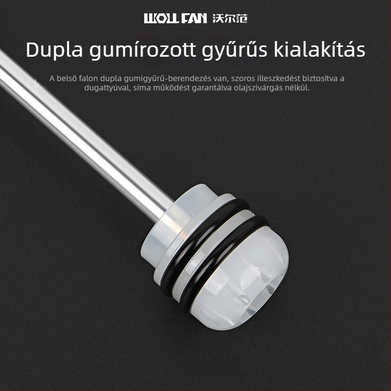 Tűcsöves olajkivonó – kettős használatú töltés és pumpálás – Wallfan ABS műanyagból, autó-karbantartáshoz