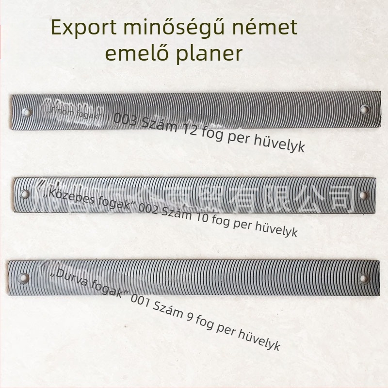 Autó karosszéria lemezfájl állítható csiptetővel, tartó a planer késhez és sík félkör alakú formával (több sorozat)