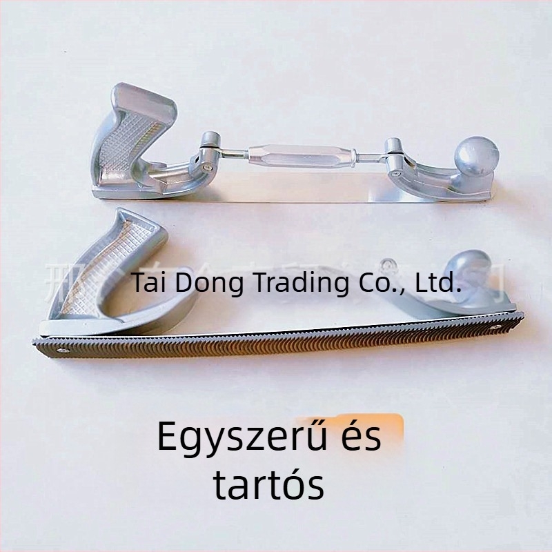 Autó karosszéria lemezfájl állítható csiptetővel, tartó a planer késhez és sík félkör alakú formával (több sorozat)