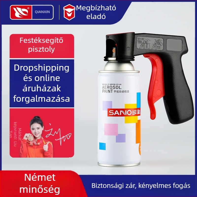 Shallow New Fúvópisztoly – kézi, erősegítéssel működő autófestéshez