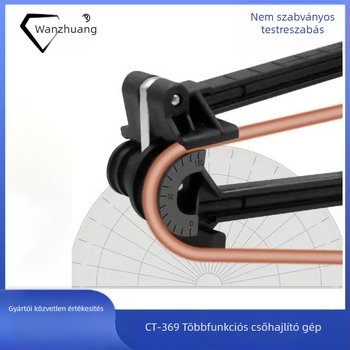 Kézi négycsatornás csőhajlító réz- és alumíniumcsövekhez, HVAC rendszerekhez