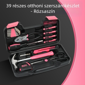 36 részes szerszámkészlet, szénacél kézi szerszámok háztartási javításokhoz
