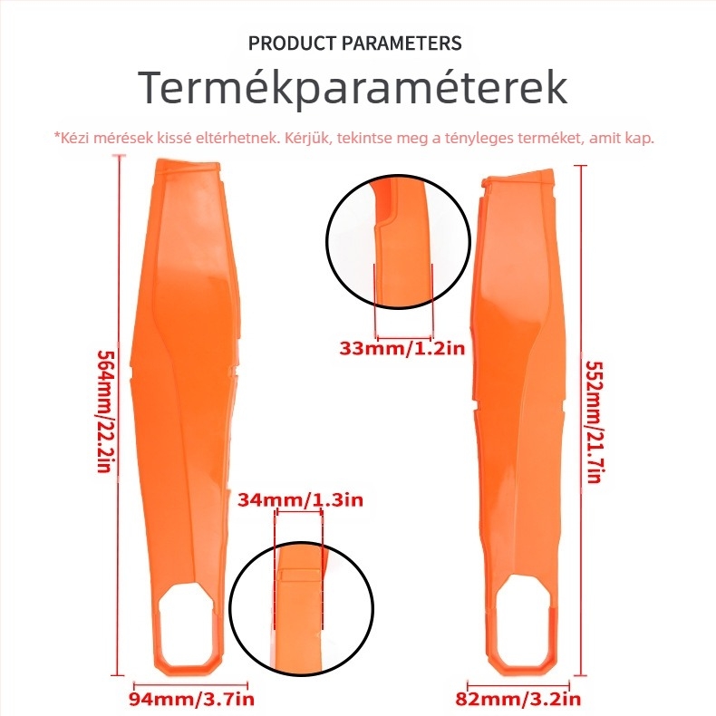 KTM EXC XCW kompatibilis motorkerékpár villa védőfedél – JBL ABS műanyag, motorkerékpár kiegészítők