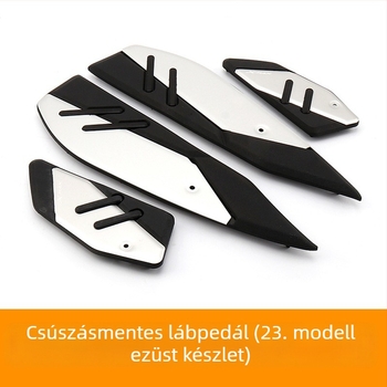 Yamaha XMAX300 pedál módosító alkatrész – alumíniumötvözet, csúszásmentes talppal, telepítés kímélő (2017–2024)