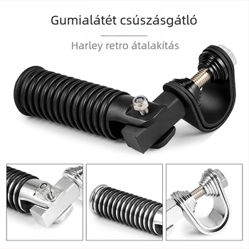 Motorkerékpár pedál – CNC, összecsukható védőrúddal, Harley sorozat kompatibilis, JT-962, JH márka