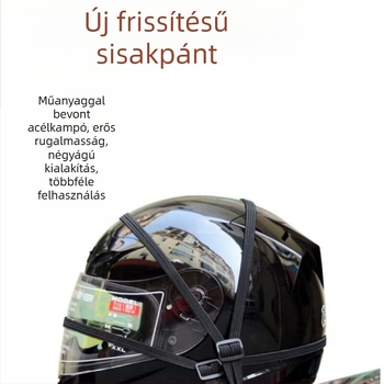 60-90 cm motorkerékpár rögzítőheveder, poggyászheveder, rugalmas kötél, sisakpánt