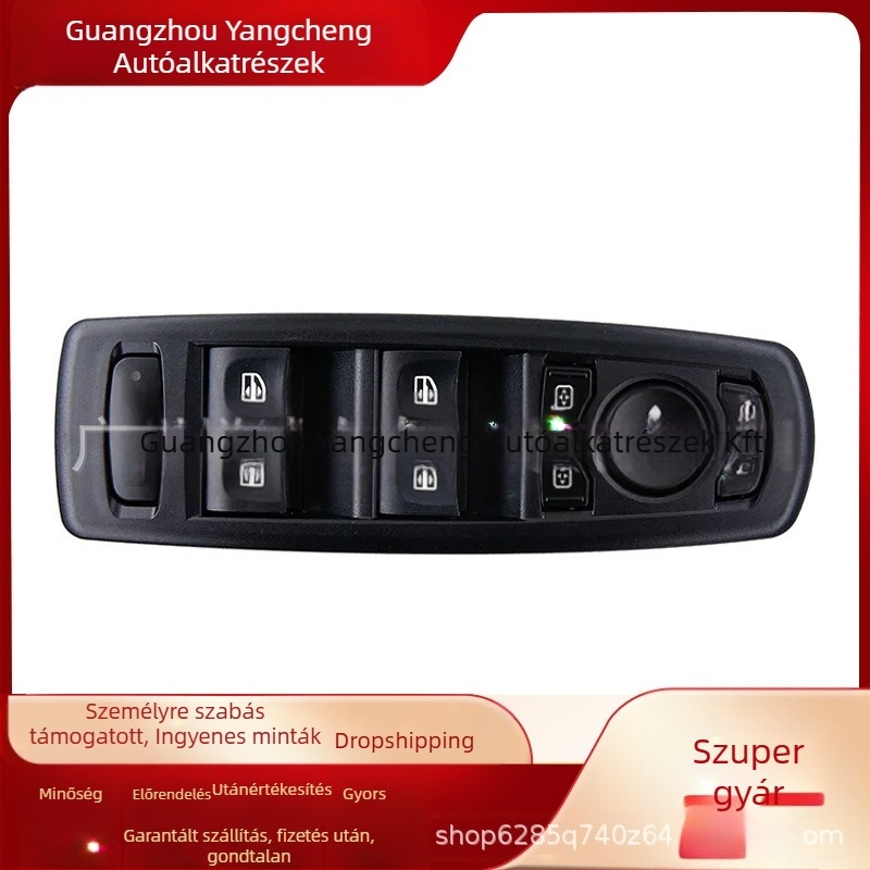 YC 254000015R Elektromos ablakemelő kapcsoló Renault Megane Cabrio