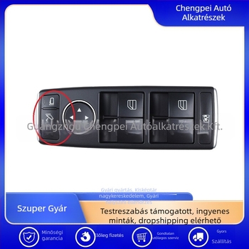 CP elektromos ablakemelő kapcsoló-összeszerelés Mercedes-Benz C63 (W212), modell 2128208310 A2049055402