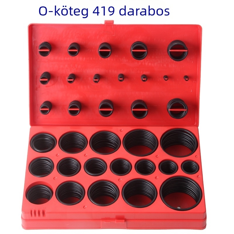 O-gyűrű tömítés légszelepre, univerzális, nagy nyomásnak ellenálló, nitril gumi