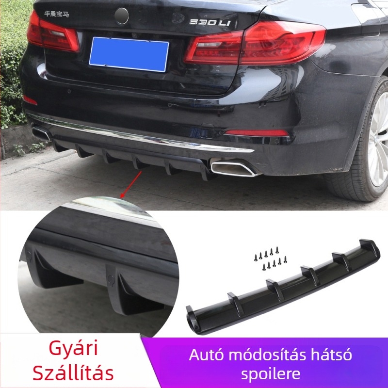 Hátsó spoiler ABS, Dtouch, modell 6092#BK, tömege 730