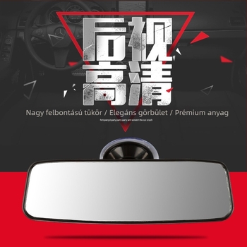 CZC-100 autó hátsó tükör – vákuumcsésze típus, sík tükör, üveg, univerzális kompatibilitás