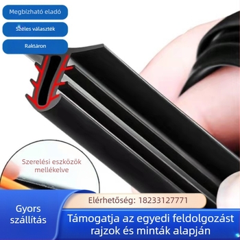 1,6 m hosszú autó középkonzol hangszigetelő szalag és a műszerfal tömítőszalag a műszerfal és a szélvédő közötti rés hangjának csökkentésére