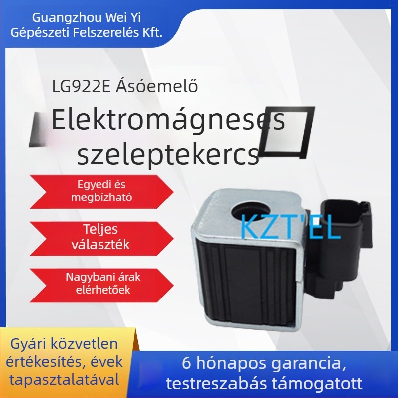 Kotróhoz szóló szolenoid-szelep tekercs, 24V, kompatibil LG922E/LG925E/LG930E, alkatrész 6698065