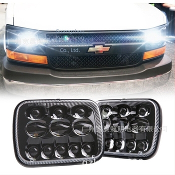 KC-1869S LED Teherautó fényszóró – 69W, 3600lm, IP67, 12–24V, PC lencse