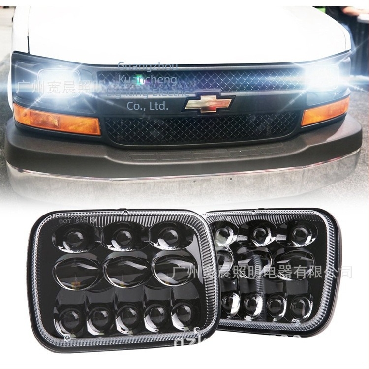 KC-1869S LED Teherautó fényszóró – 69W, 3600lm, IP67, 12–24V, PC lencse
