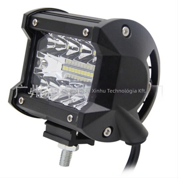 Off-road LED fénycsík autóhoz, háromsoros, 60W, 9-36V, 6000lm, 6500K, 3030 LED