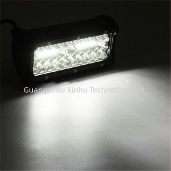 Off-road LED fénycsík autóhoz, háromsoros, 60W, 9-36V, 6000lm, 6500K, 3030 LED