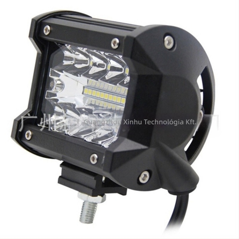 Off-road LED fénycsík autóhoz, háromsoros, 60W, 9-36V, 6000lm, 6500K, 3030 LED