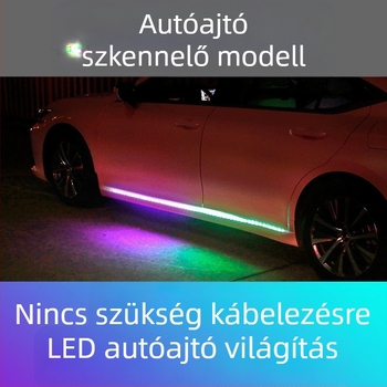 Autóajtó oldal LED fény, modell Door side streamer light, 12V, élettartam 100000 óra